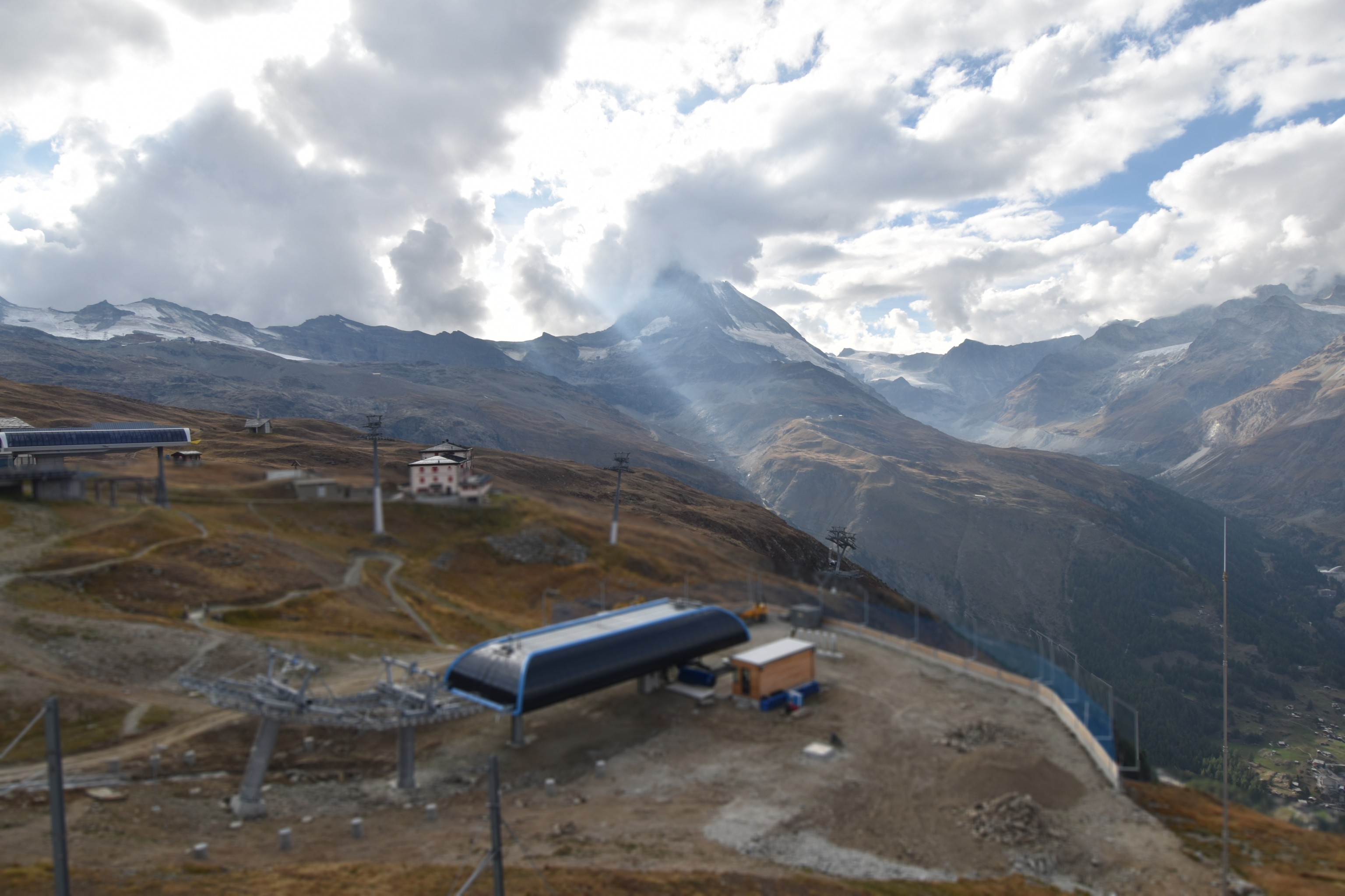 Archiv Foto Webcam Riffelberg Panorama Zermatt