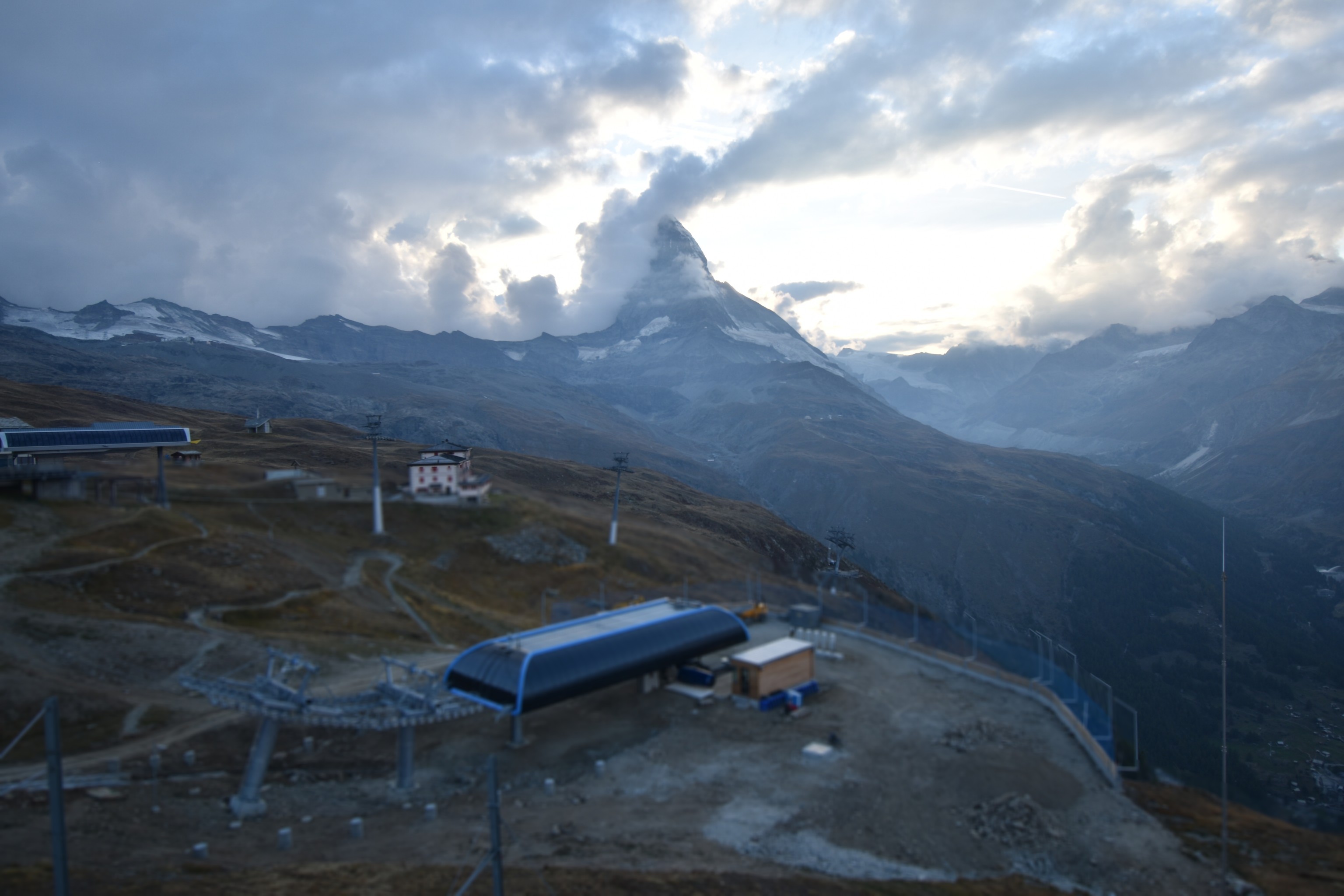 Archiv Foto Webcam Riffelberg Panorama Zermatt