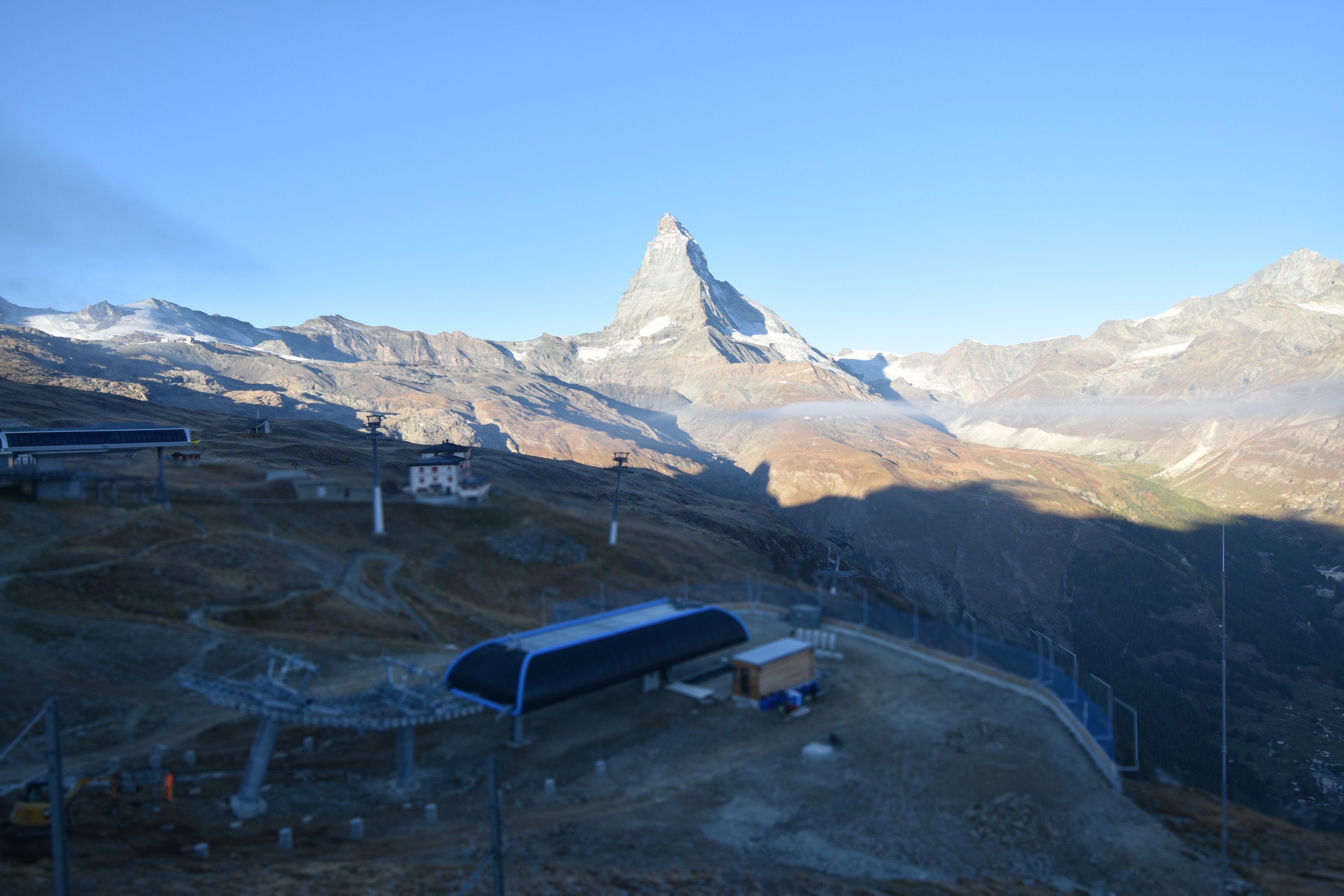 Archiv Foto Webcam Riffelberg Panorama Zermatt