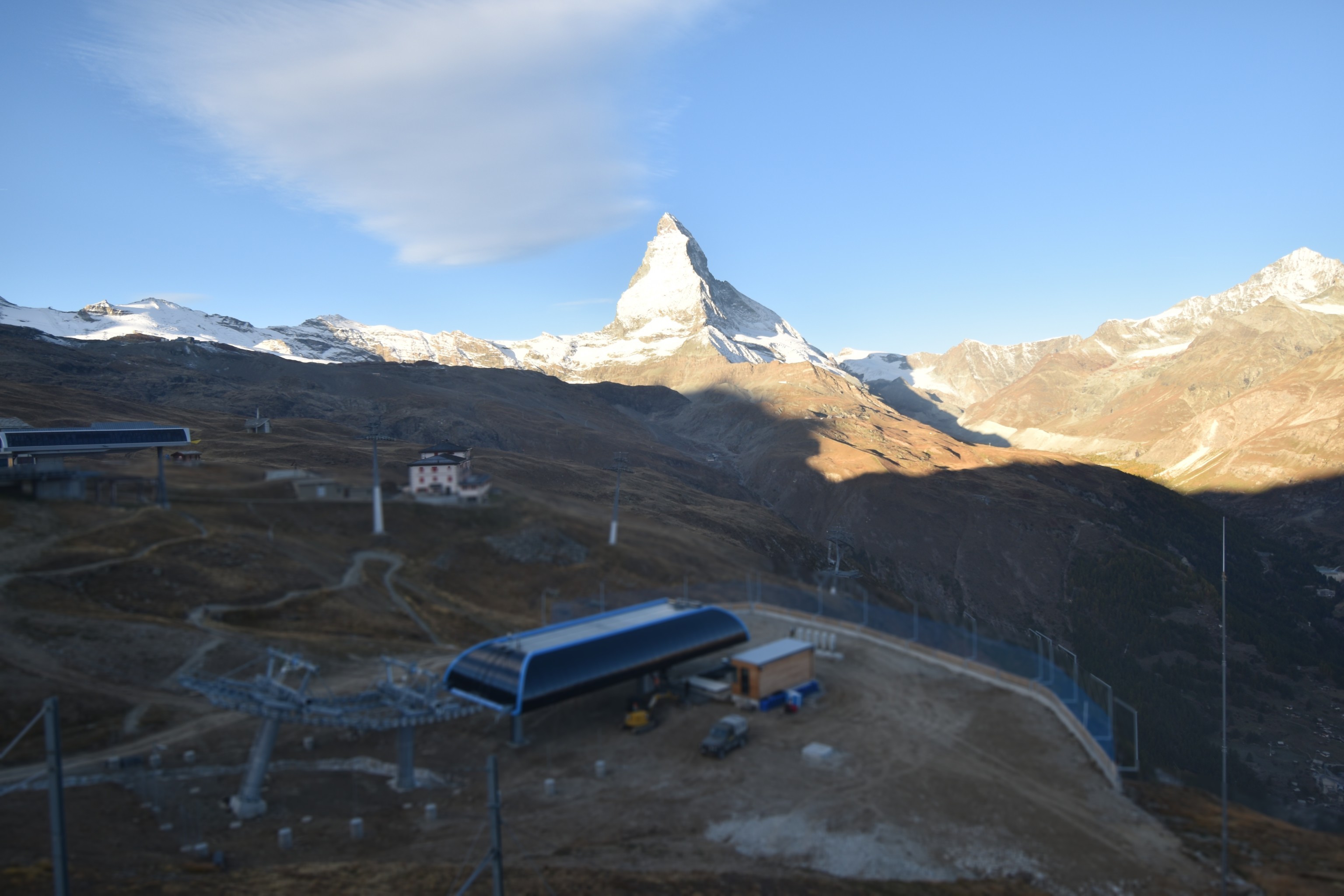 Archiv Foto Webcam Riffelberg Panorama Zermatt