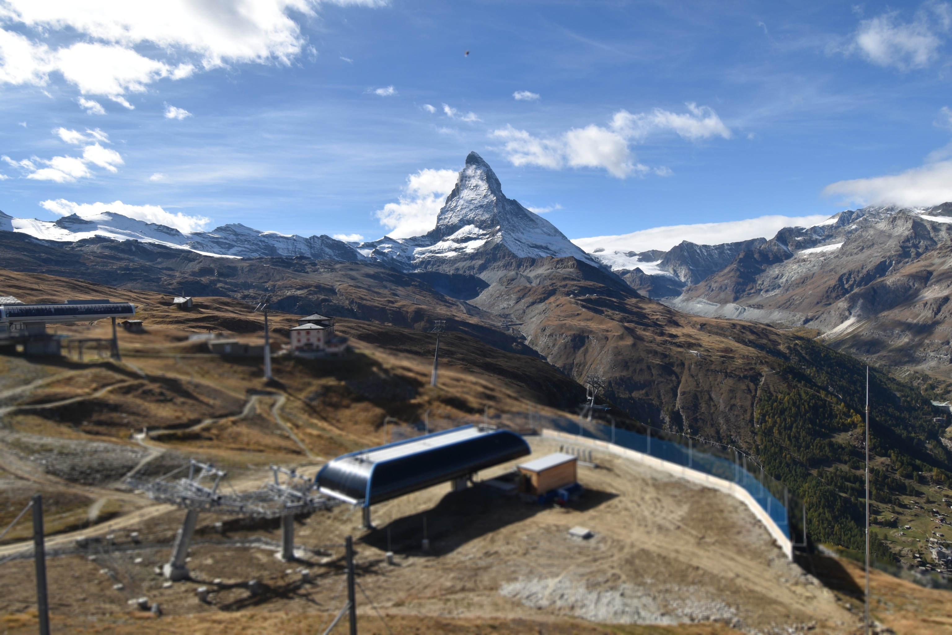 Archiv Foto Webcam Riffelberg Panorama Zermatt