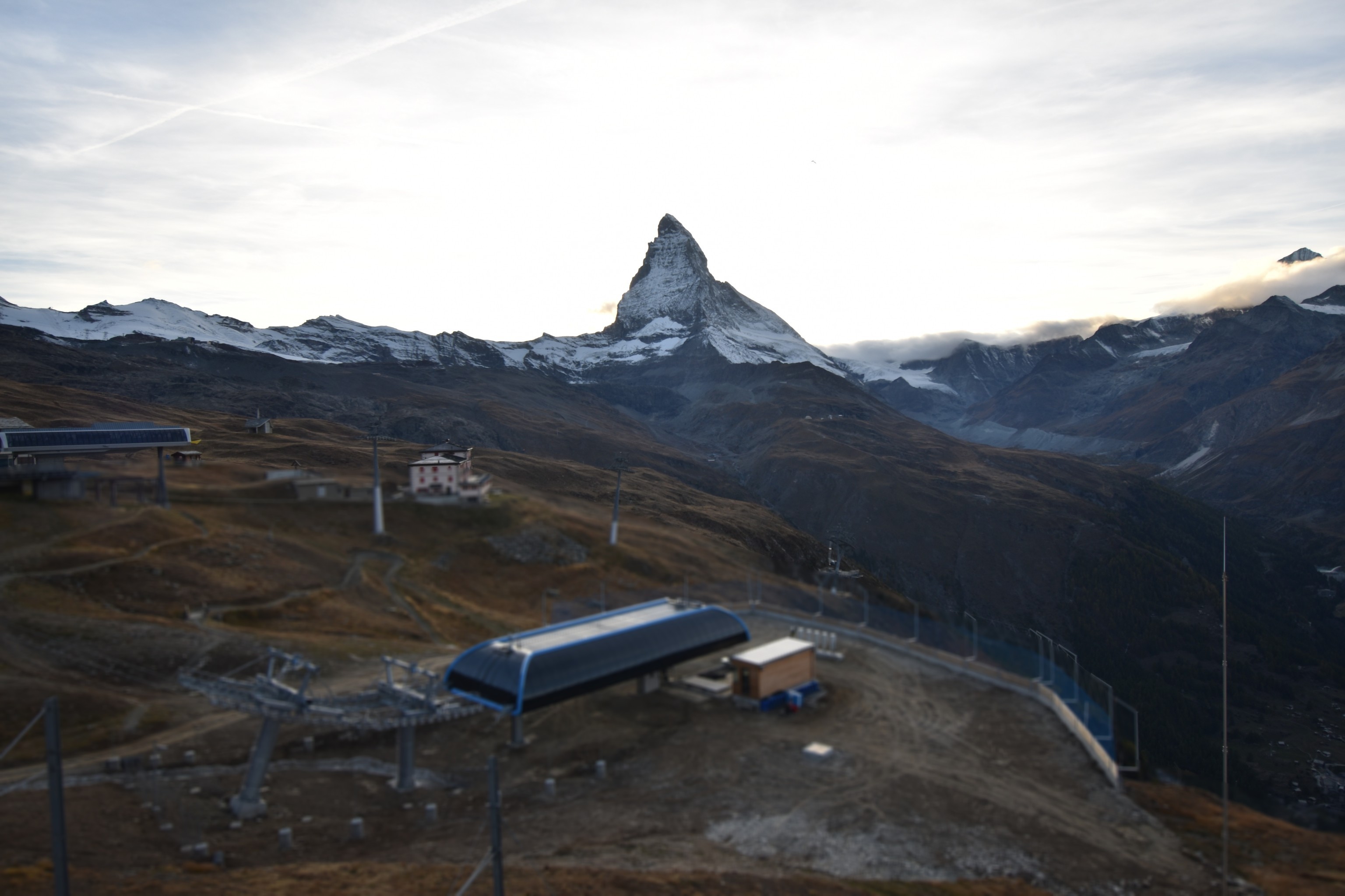 Archiv Foto Webcam Riffelberg Panorama Zermatt
