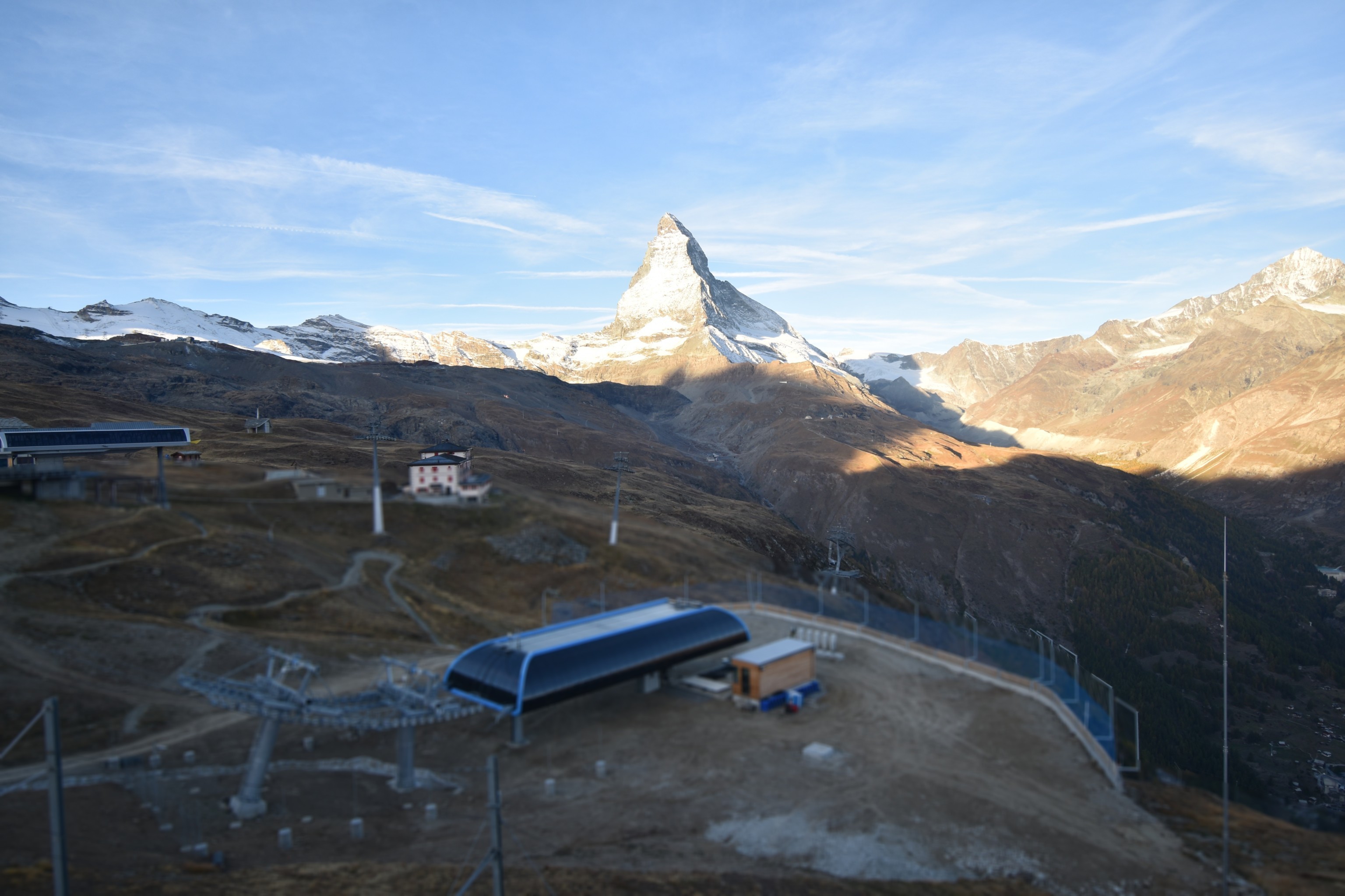 Archiv Foto Webcam Riffelberg Panorama Zermatt