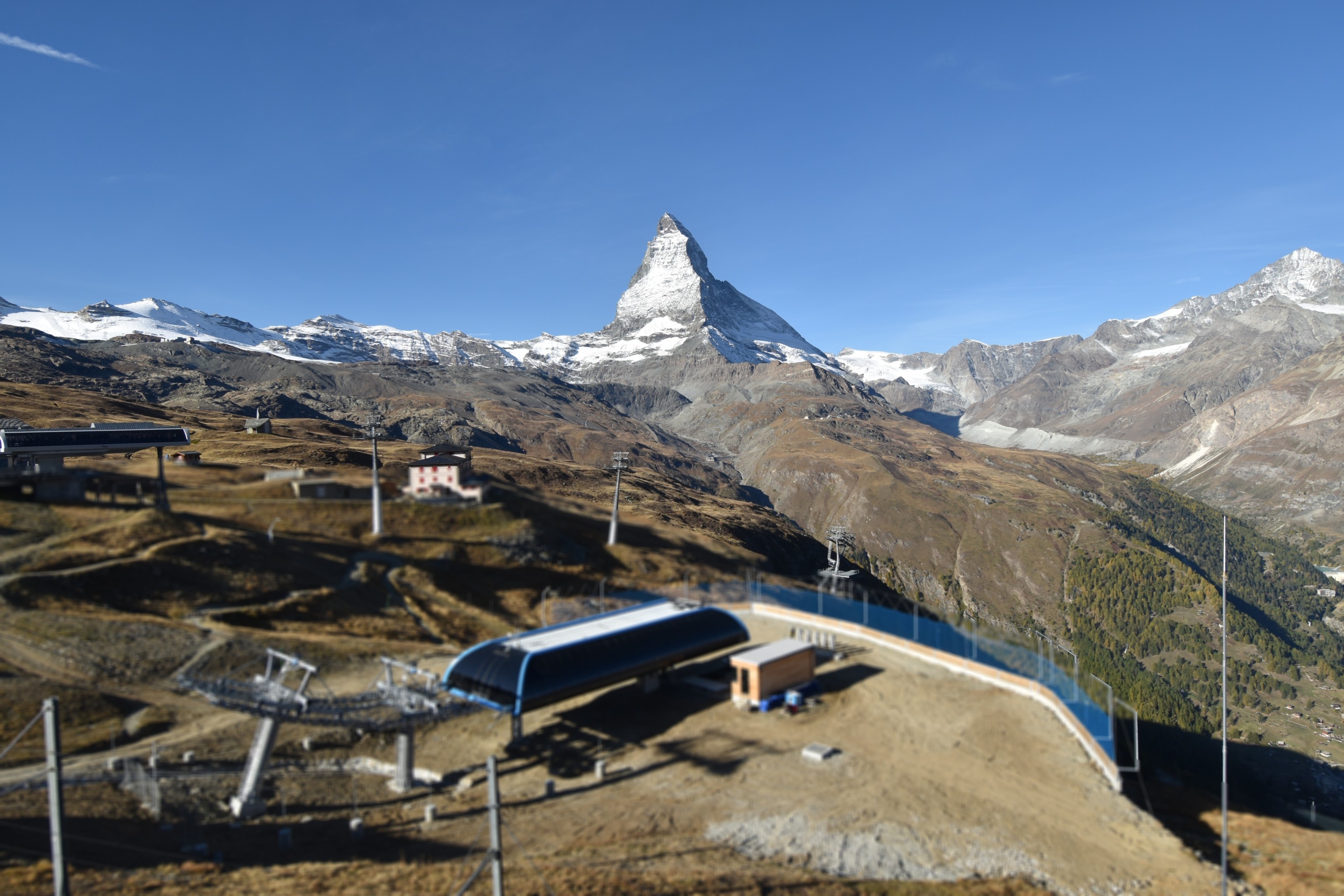 Archiv Foto Webcam Riffelberg Panorama Zermatt