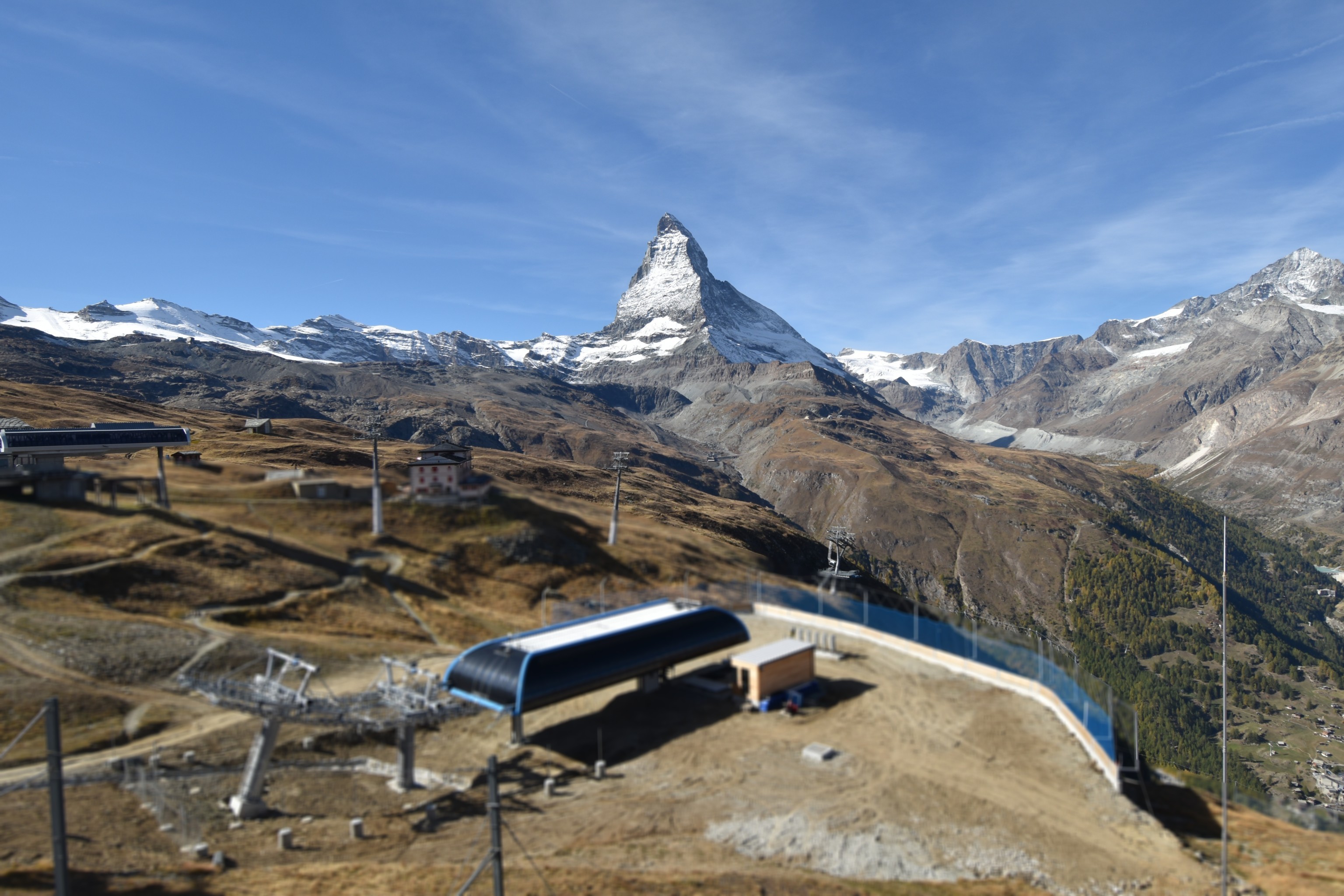 Archiv Foto Webcam Riffelberg Panorama Zermatt