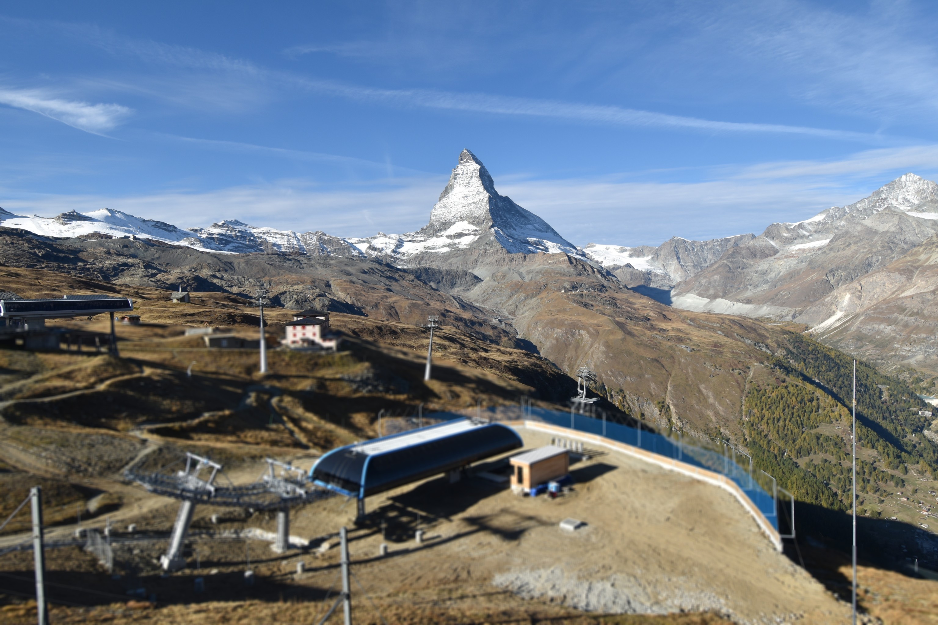 Archiv Foto Webcam Riffelberg Panorama Zermatt