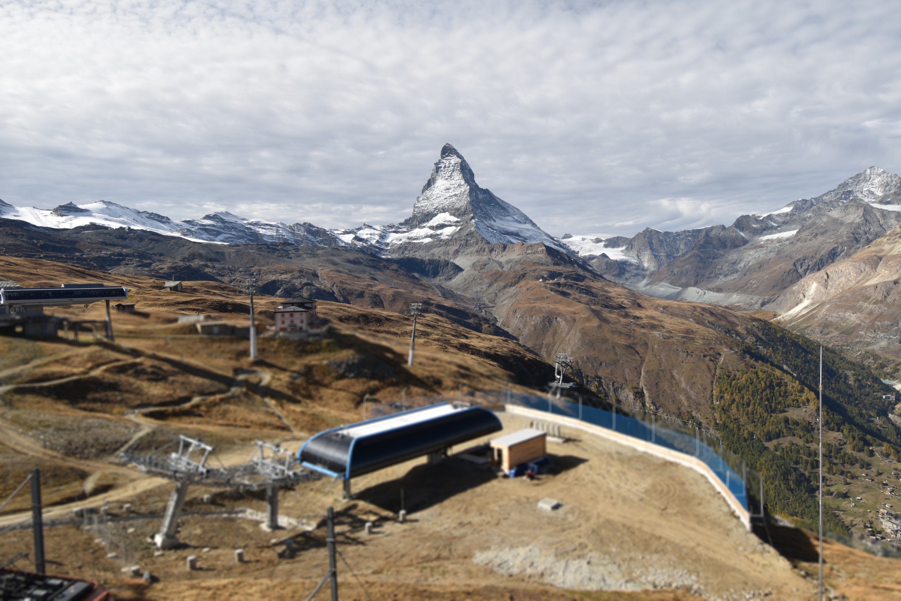Archiv Foto Webcam Riffelberg Panorama Zermatt