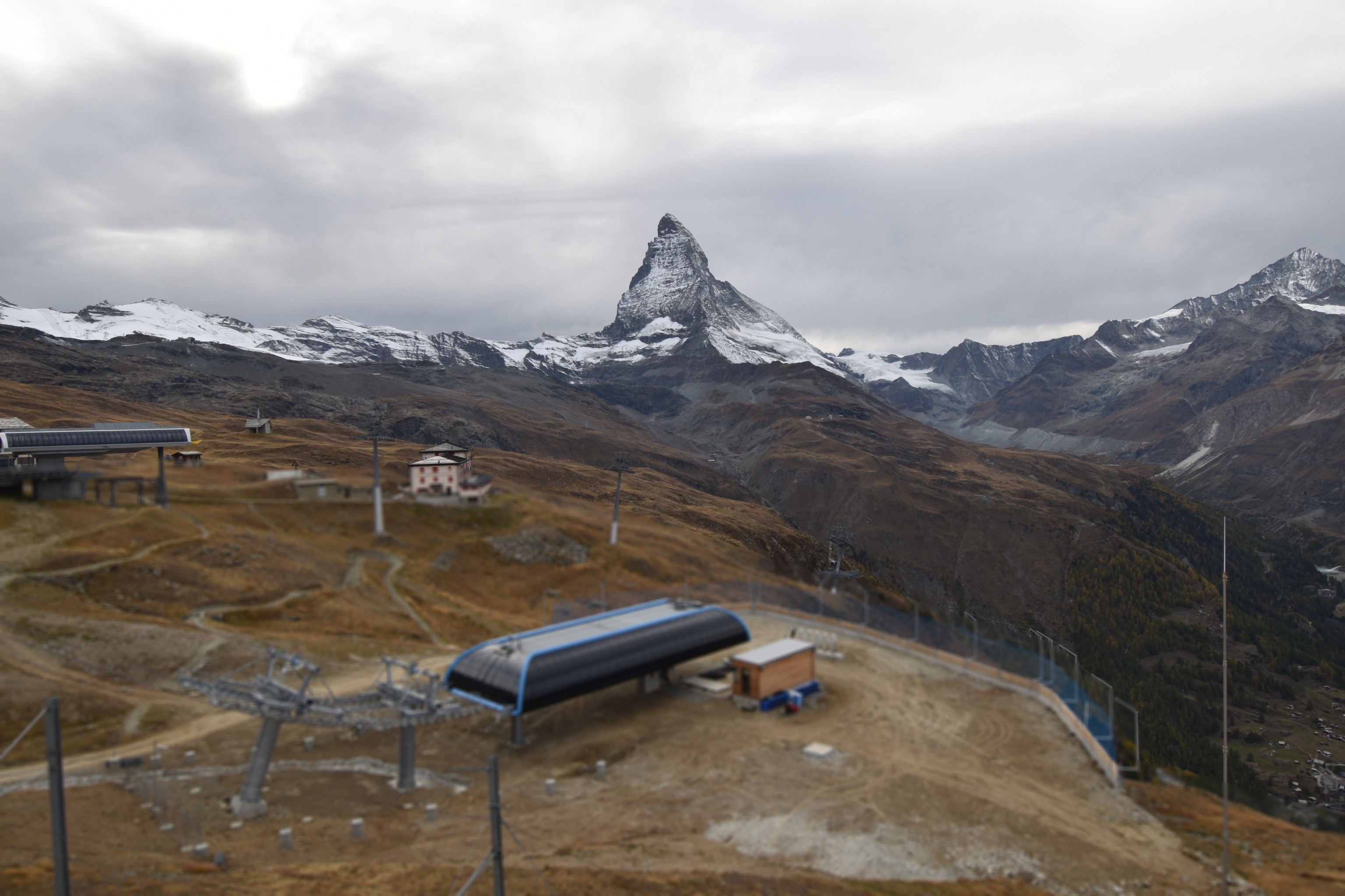 Archiv Foto Webcam Riffelberg Panorama Zermatt