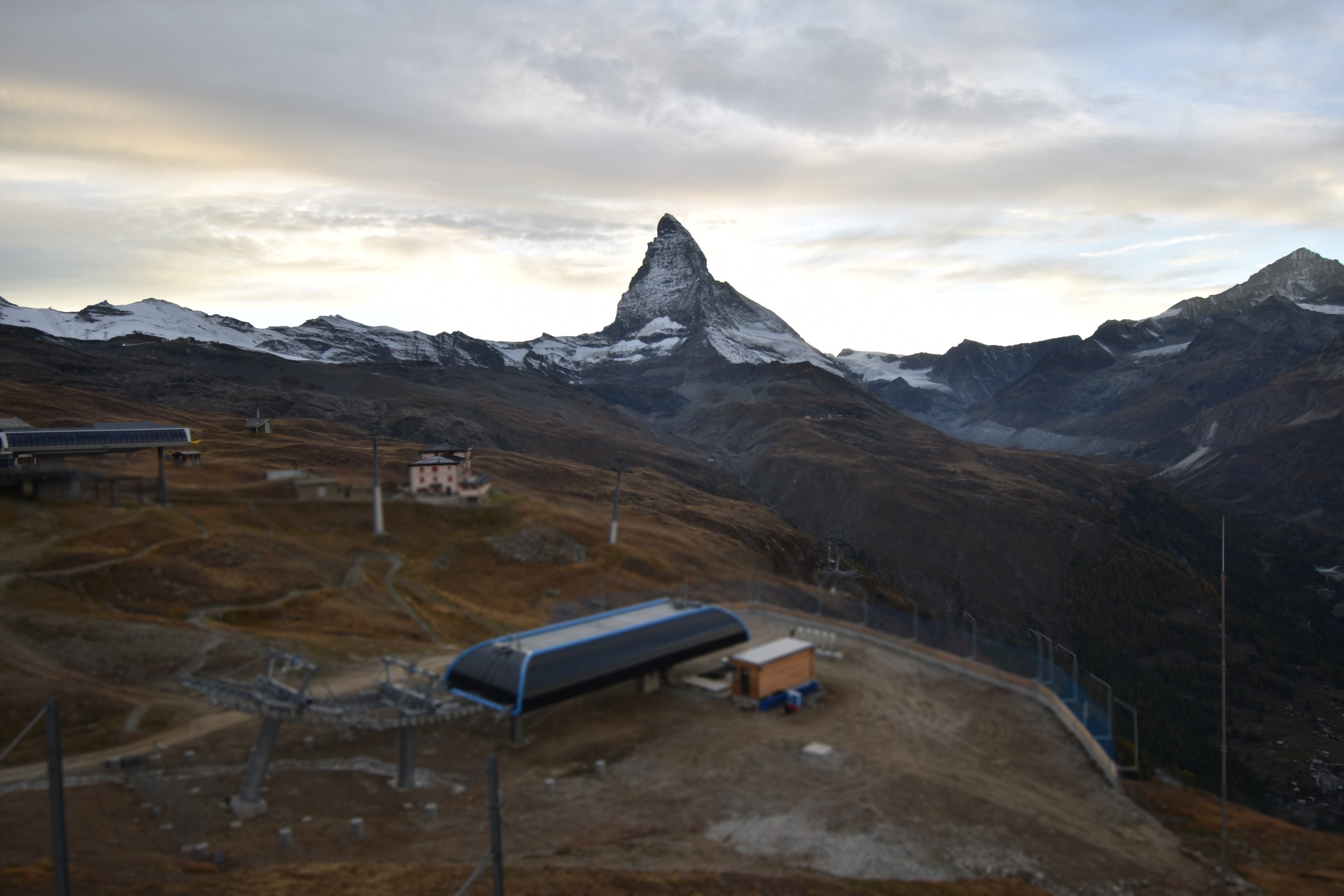 Archiv Foto Webcam Riffelberg Panorama Zermatt