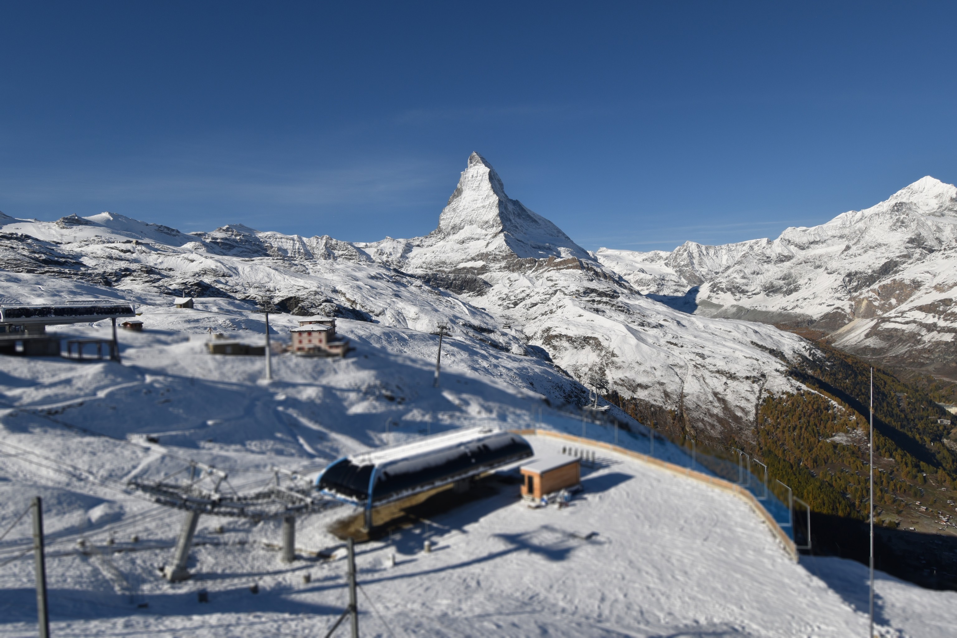 Archiv Foto Webcam Riffelberg Panorama Zermatt