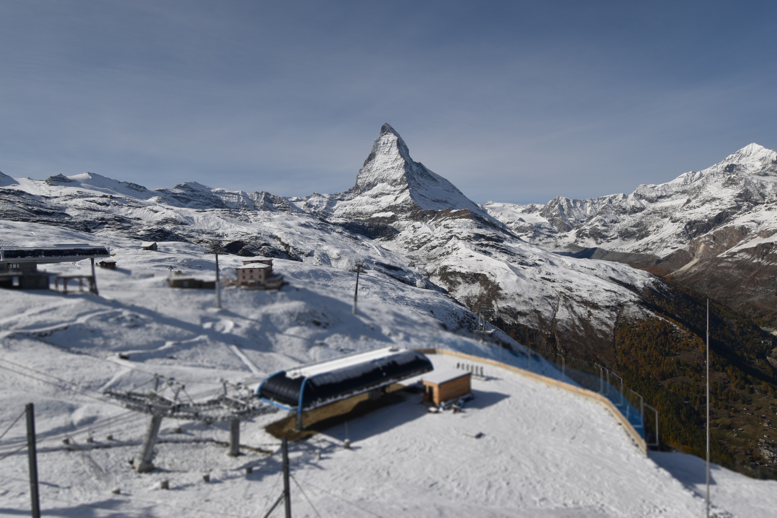 Archiv Foto Webcam Riffelberg Panorama Zermatt