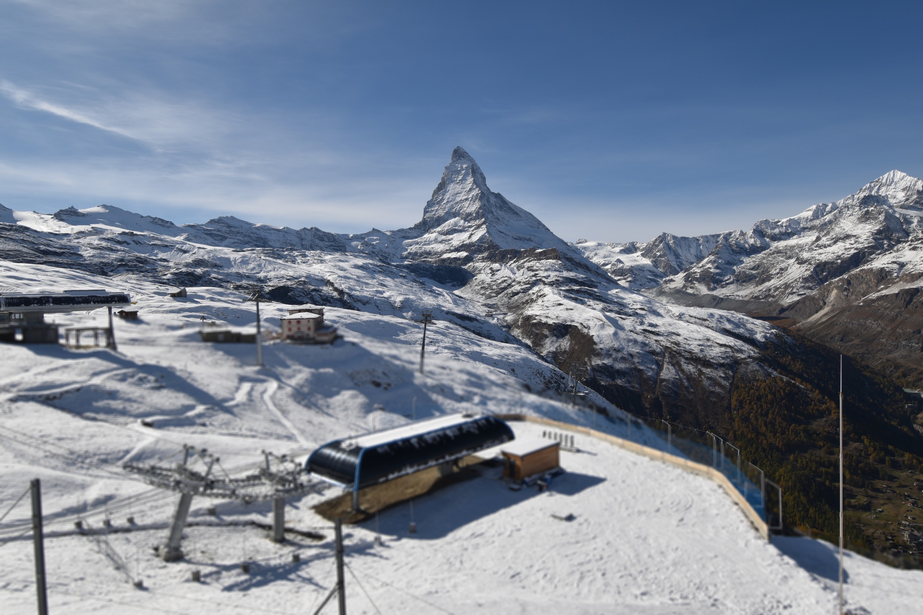 Archiv Foto Webcam Riffelberg Panorama Zermatt