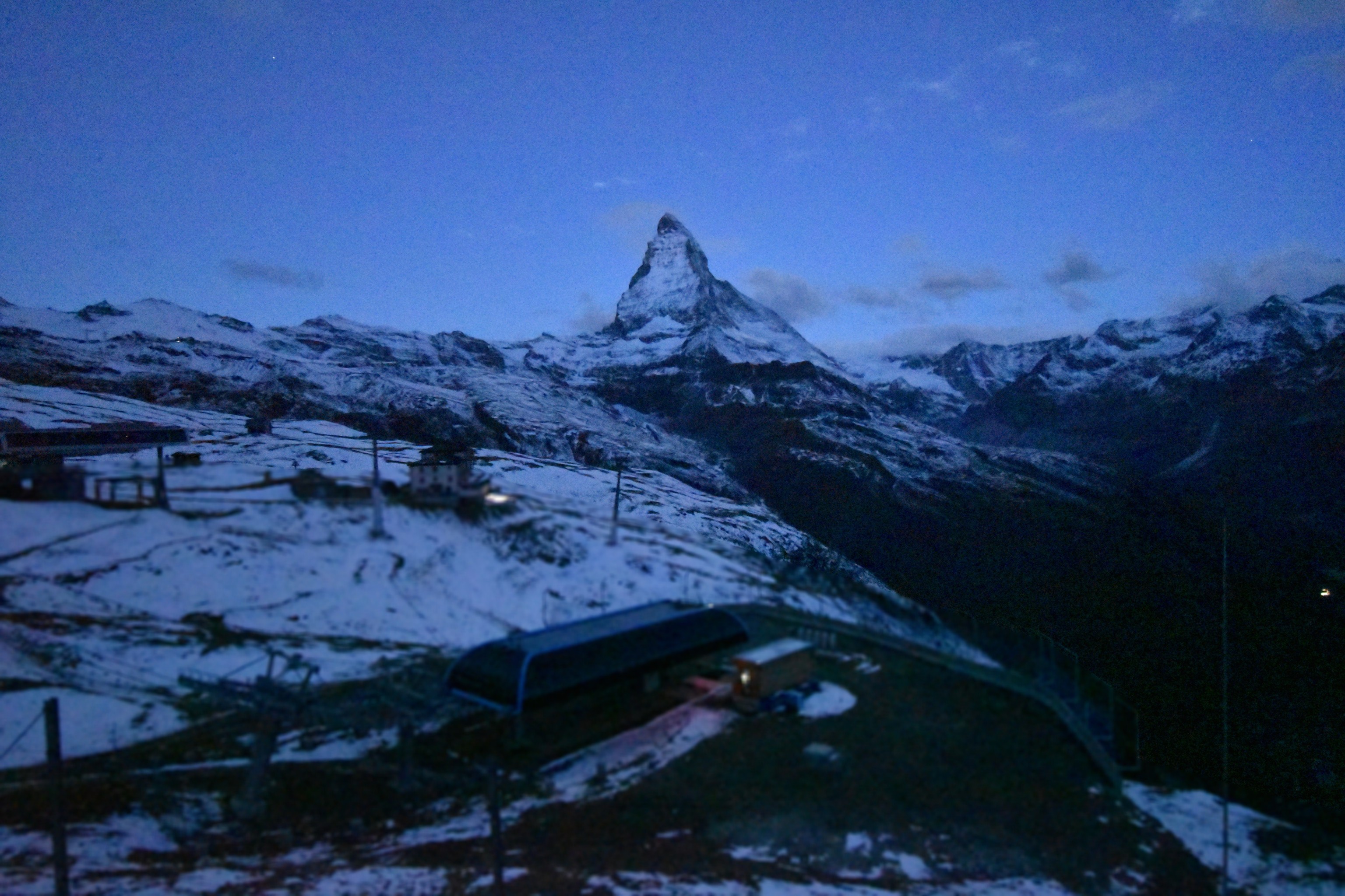 Archiv Foto Webcam Riffelberg Panorama Zermatt