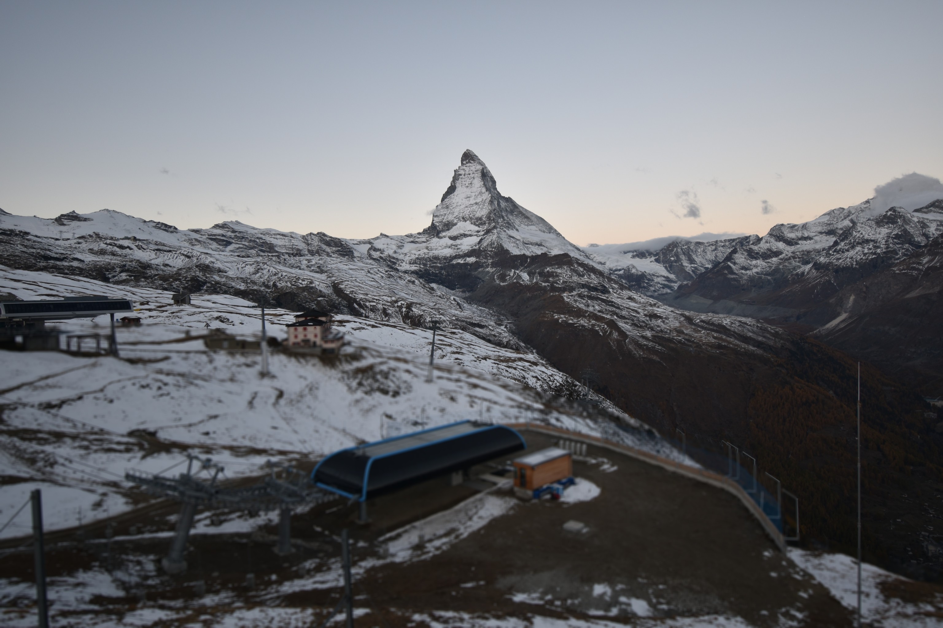 Archiv Foto Webcam Riffelberg Panorama Zermatt