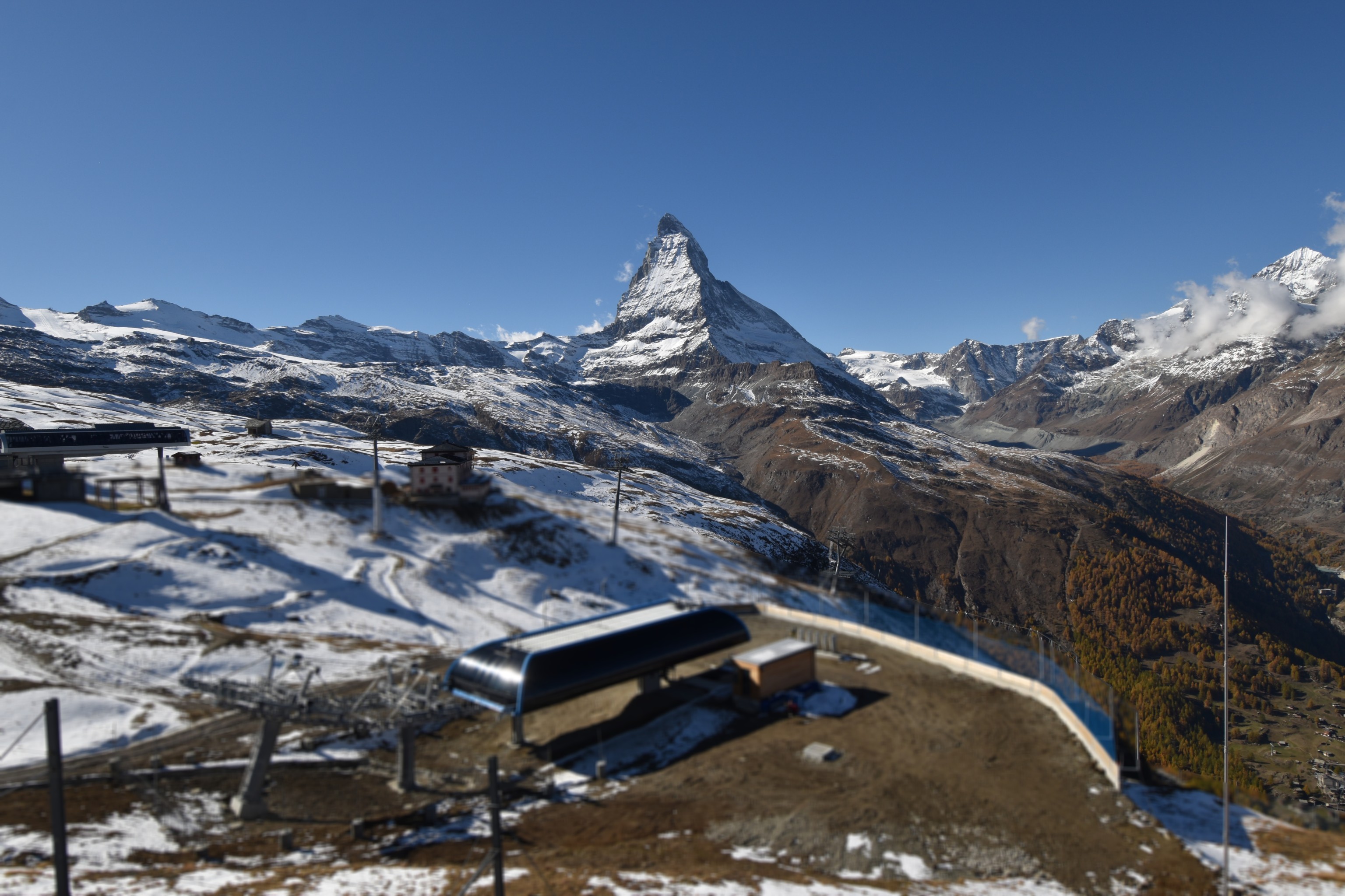 Archived image Webcam Riffelberg Panorama Zermatt