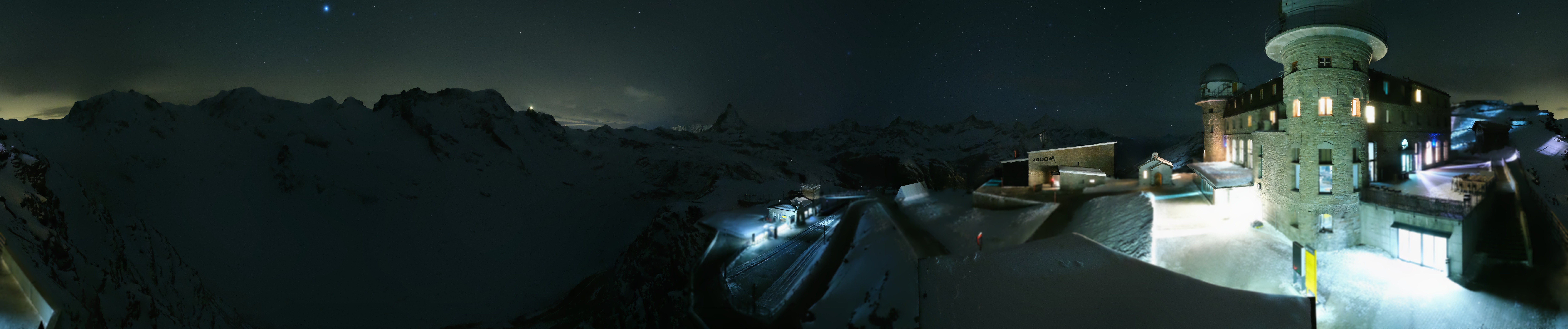 Archiv Foto Webcam Gornergrat Kulm Zermatt
