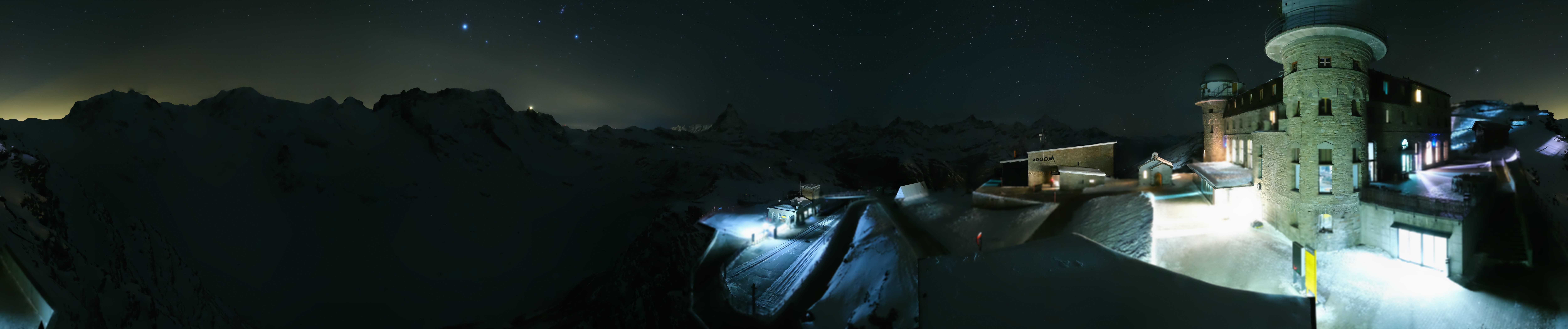 Archiv Foto Webcam Gornergrat Kulm Zermatt
