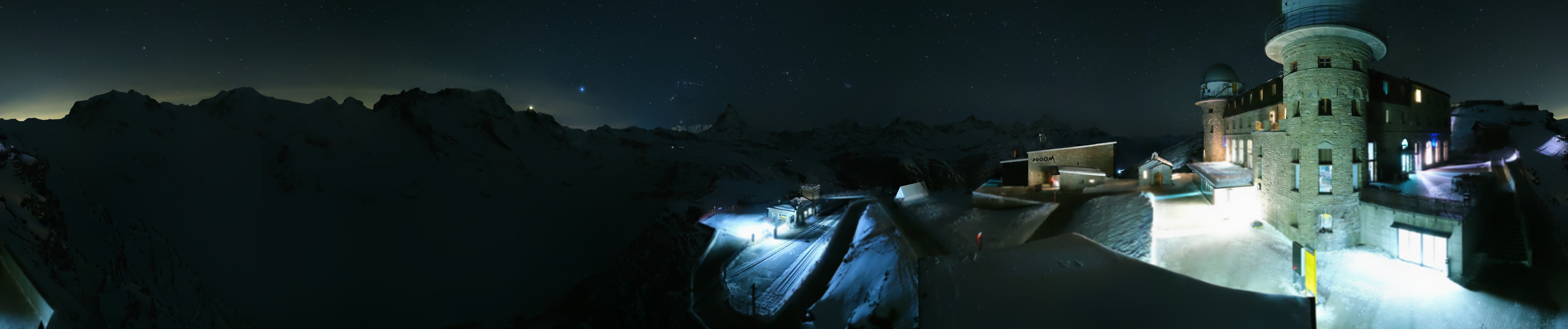 Archiv Foto Webcam Gornergrat Kulm Zermatt
