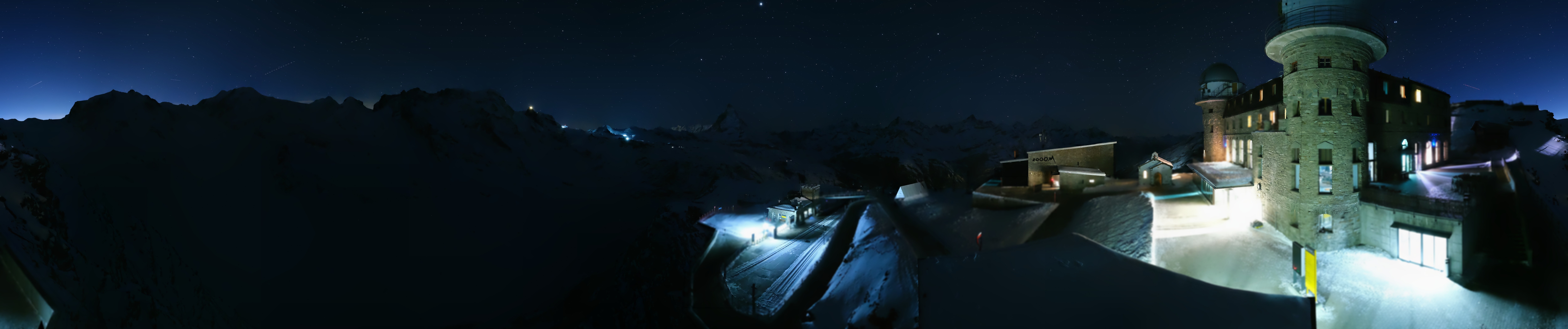 Archiv Foto Webcam Gornergrat Kulm Zermatt