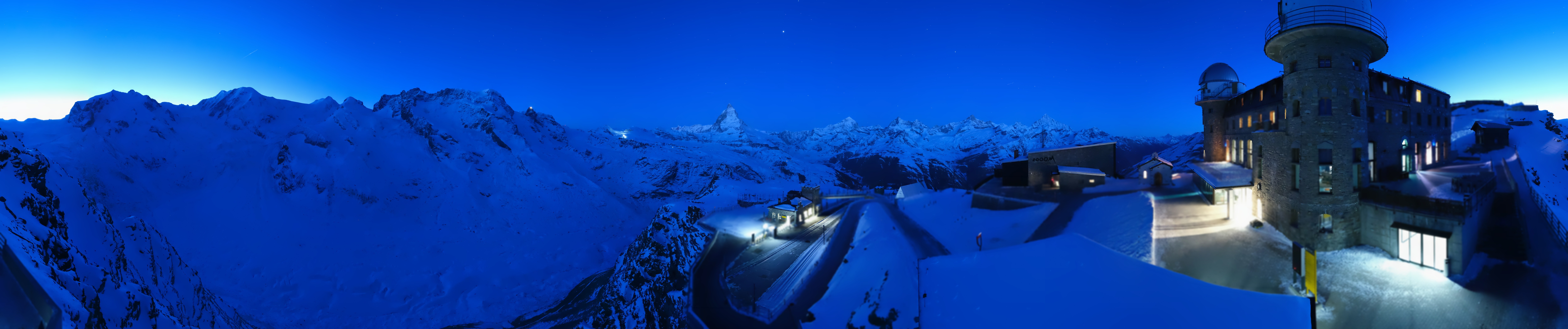 Archiv Foto Webcam Gornergrat Kulm Zermatt