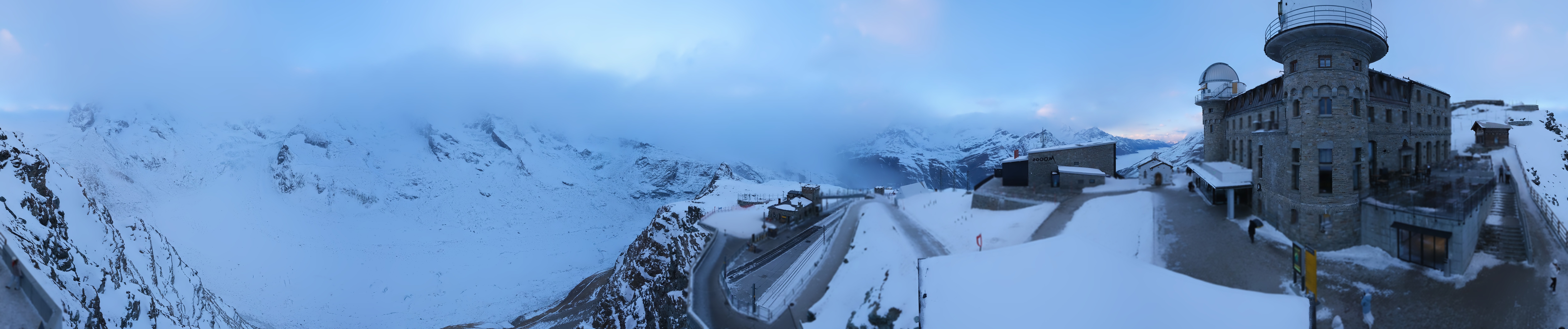 Archiv Foto Webcam Gornergrat Kulm Zermatt