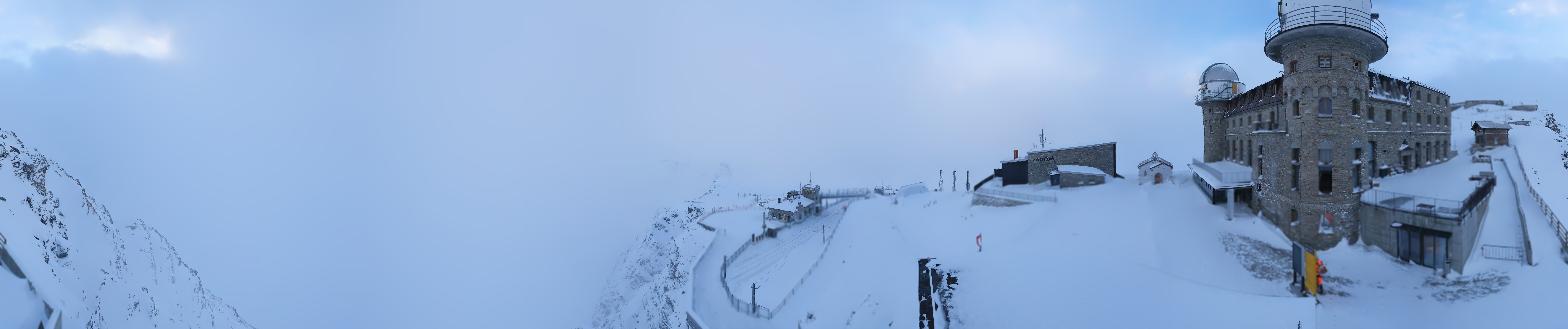 Archiv Foto Webcam Gornergrat Kulm Zermatt