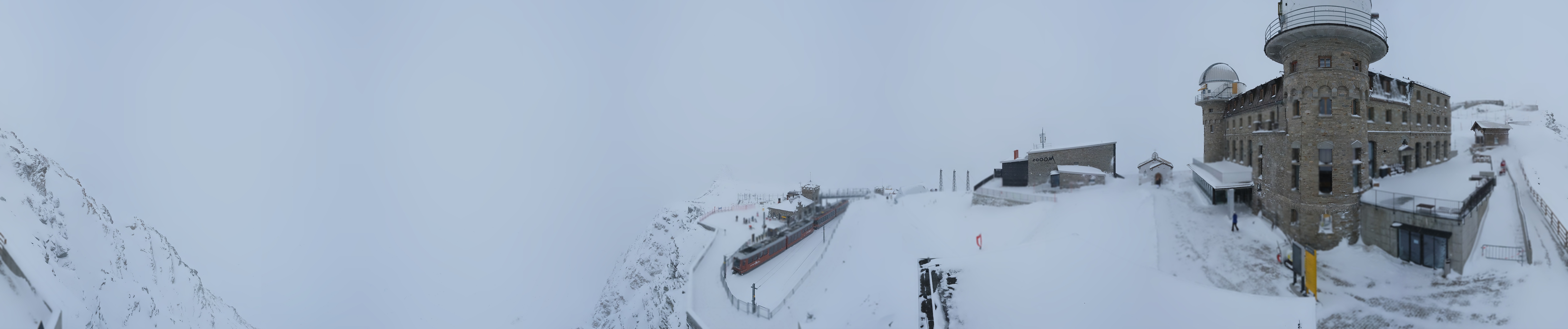 Archiv Foto Webcam Gornergrat Kulm Zermatt