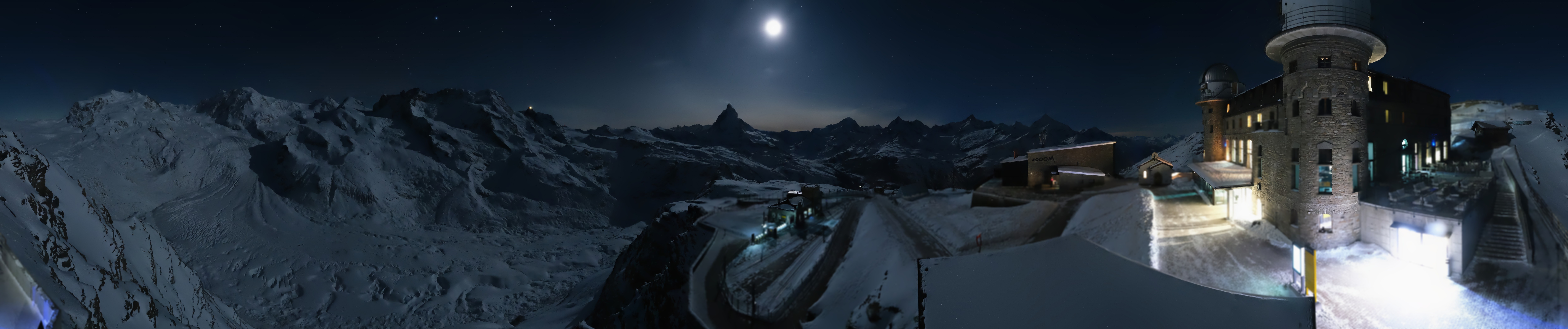 Archiv Foto Webcam Gornergrat Kulm Zermatt
