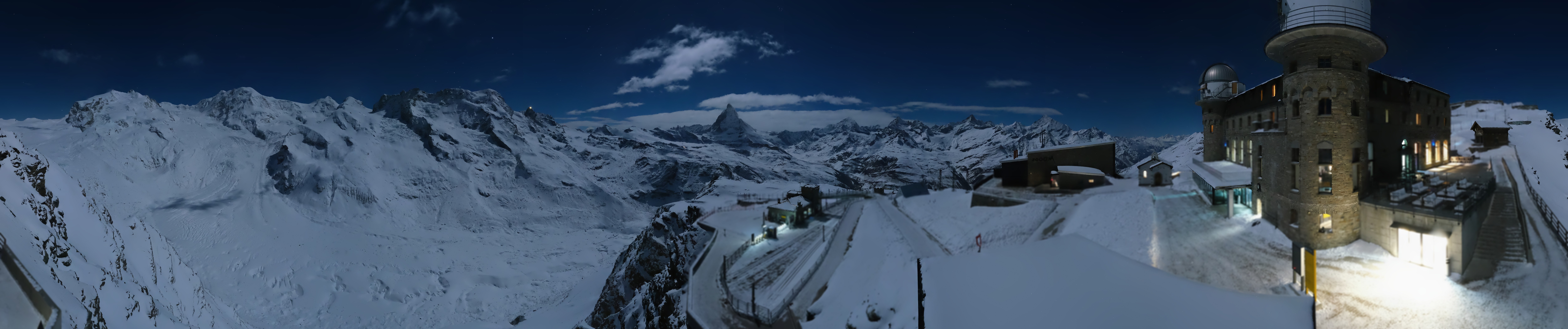 Archiv Foto Webcam Gornergrat Kulm Zermatt