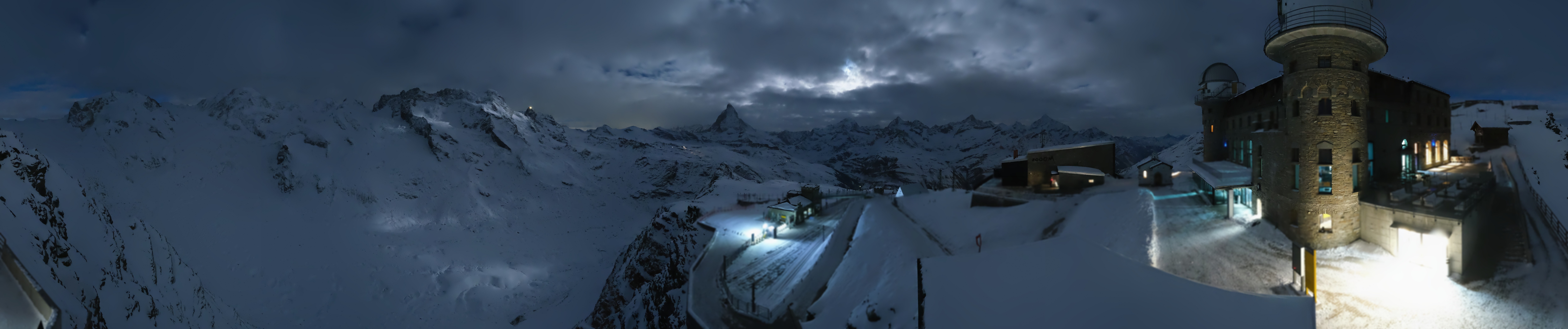 Archiv Foto Webcam Gornergrat Kulm Zermatt