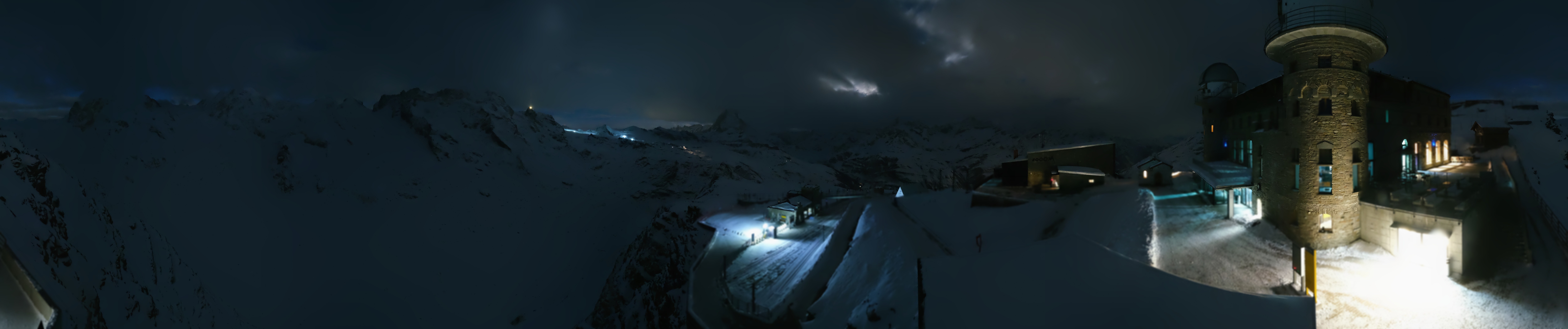 Archiv Foto Webcam Gornergrat Kulm Zermatt