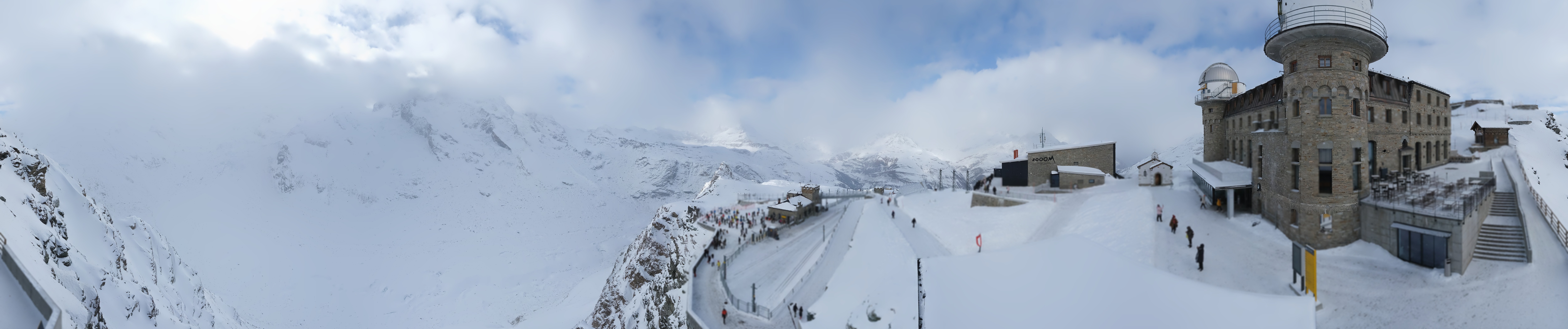 Archiv Foto Webcam Gornergrat Kulm Zermatt