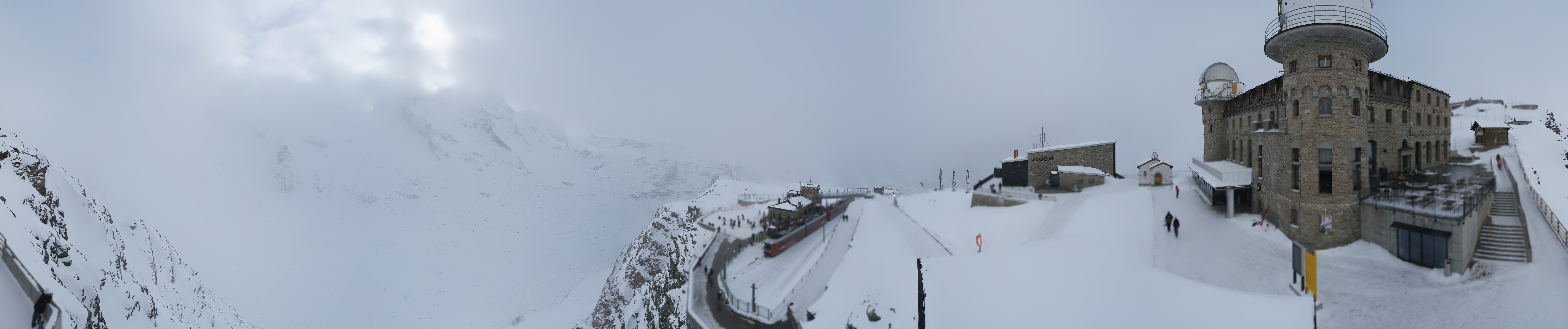 Archiv Foto Webcam Gornergrat Kulm Zermatt