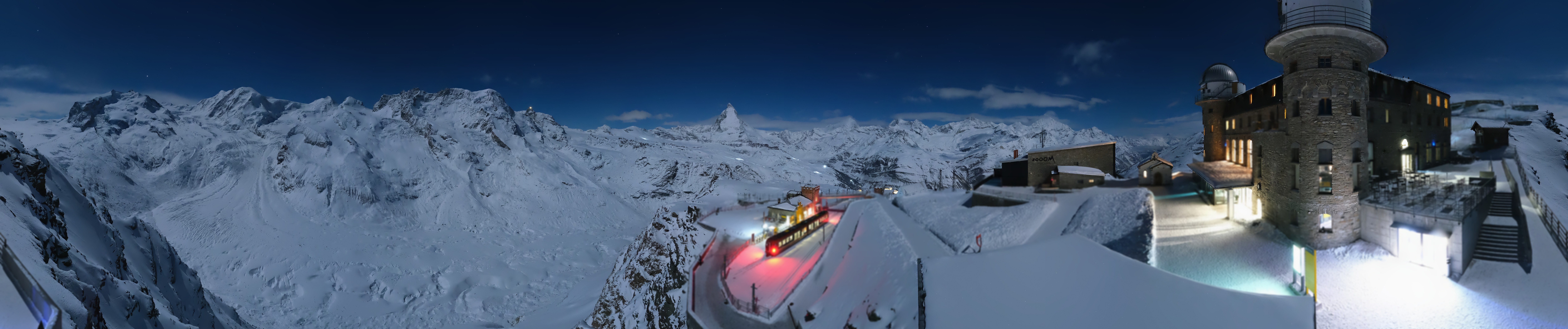 Archiv Foto Webcam Gornergrat Kulm Zermatt