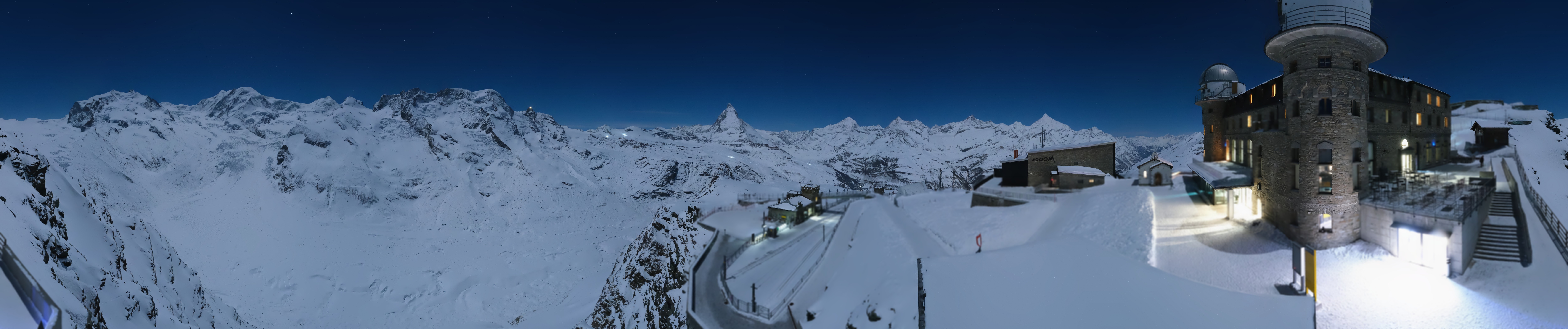 Archiv Foto Webcam Gornergrat Kulm Zermatt