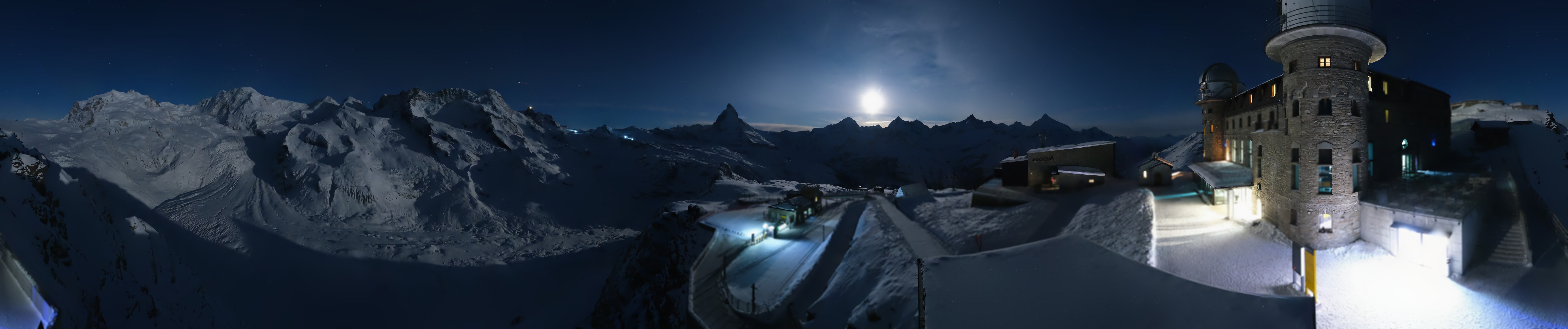 Archiv Foto Webcam Gornergrat Kulm Zermatt