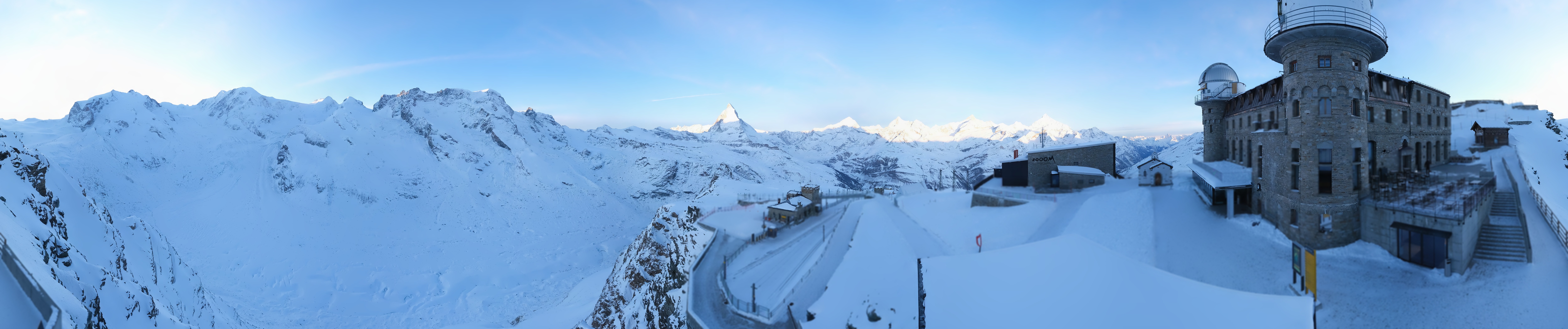 Archiv Foto Webcam Gornergrat Kulm Zermatt
