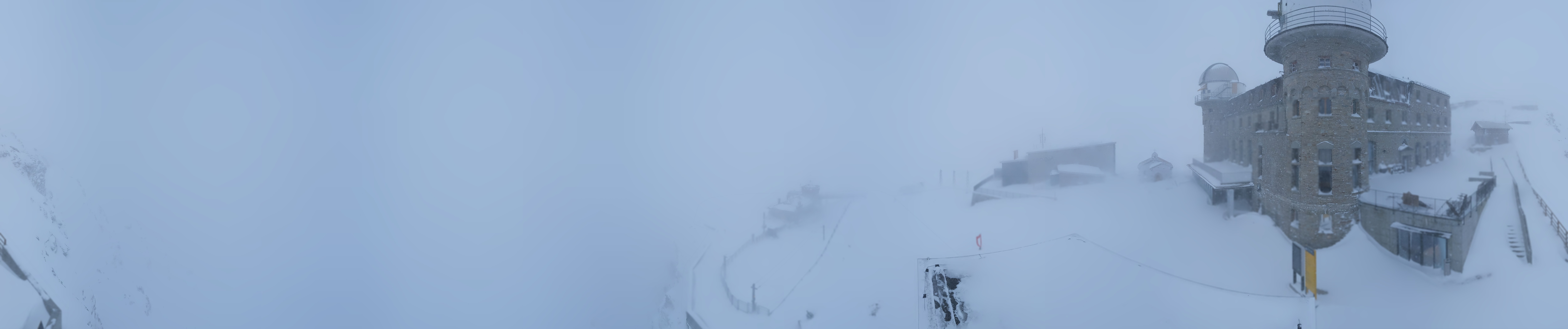 Archived image Webcam Gornergrat Kulm Zermatt