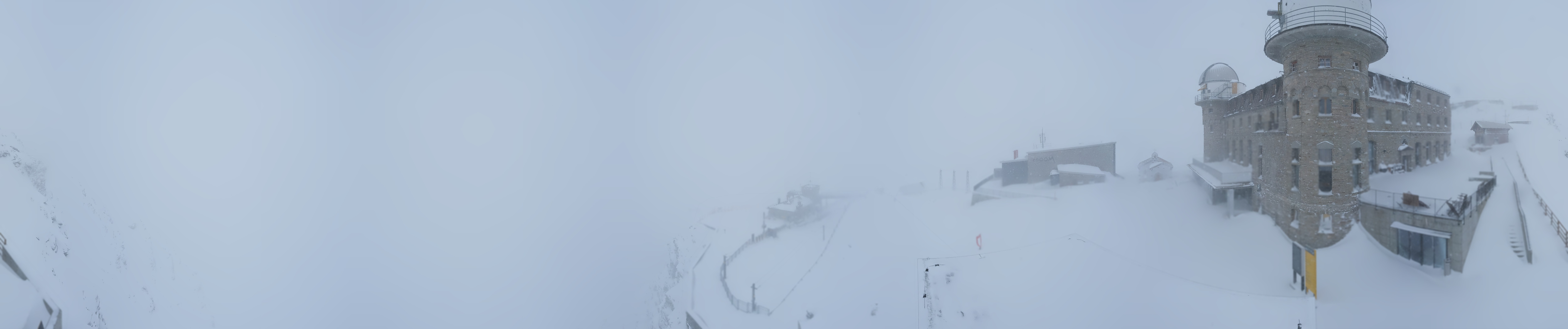 Archived image Webcam Gornergrat Kulm Zermatt