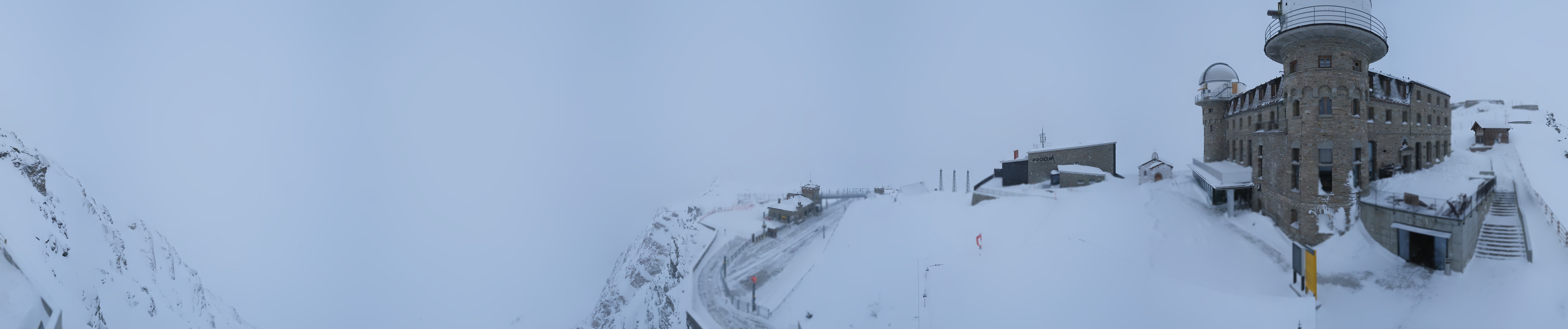 Archived image Webcam Gornergrat Kulm Zermatt