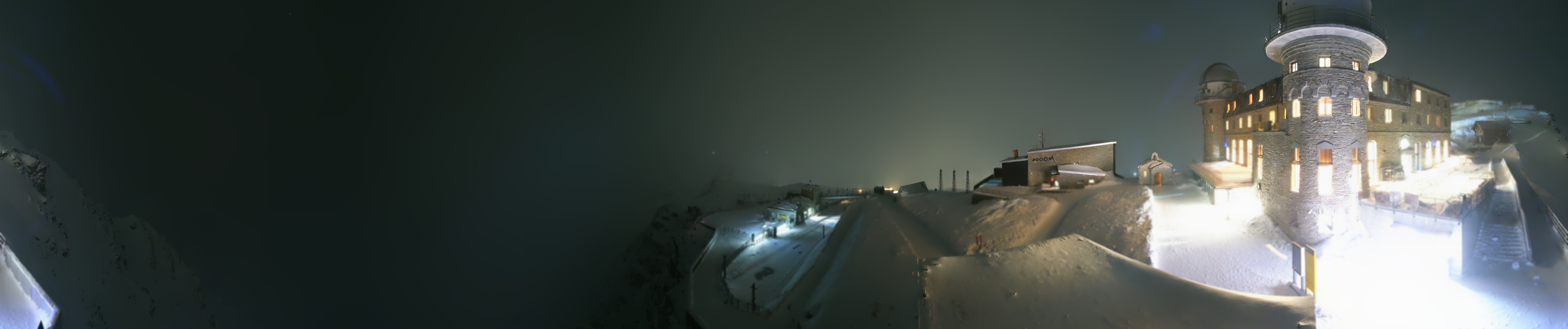 Archived image Webcam Gornergrat Kulm Zermatt