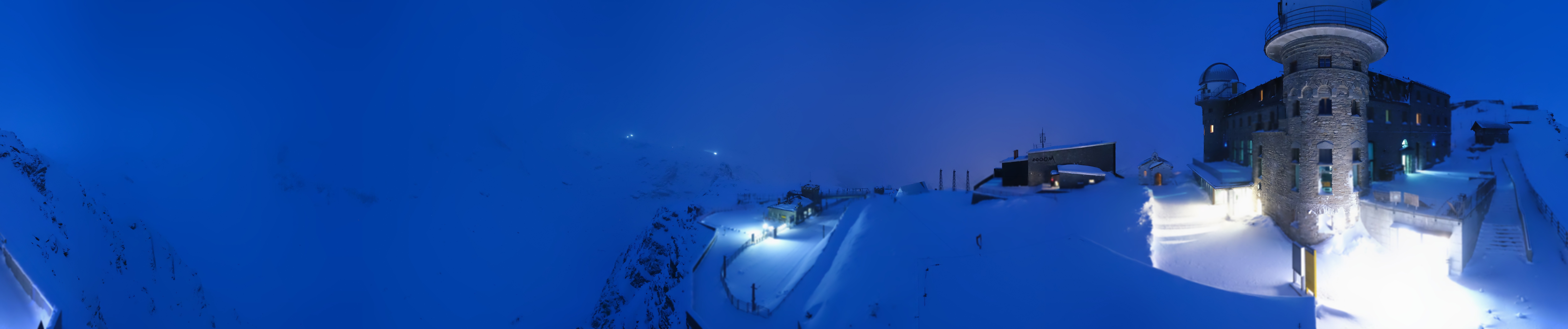 Archived image Webcam Gornergrat Kulm Zermatt