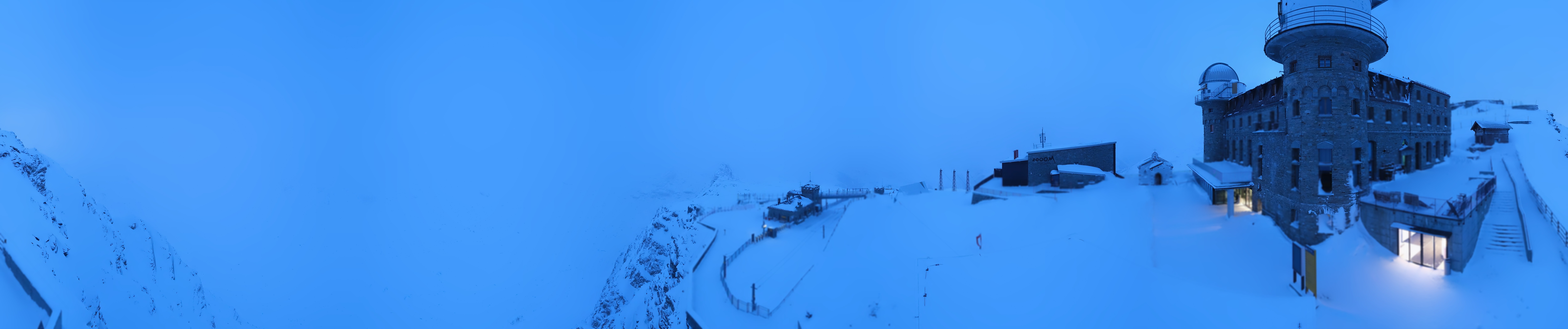 Archived image Webcam Gornergrat Kulm Zermatt