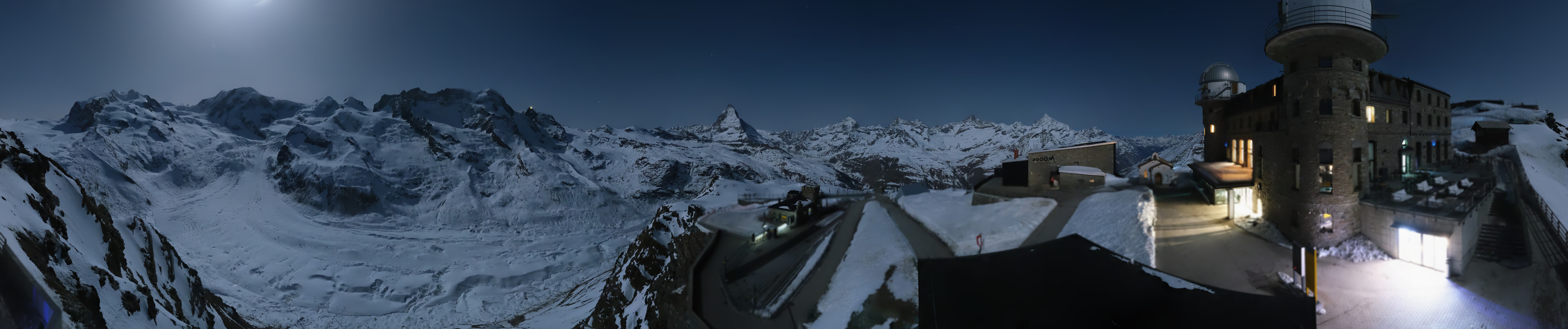 Archiv Foto Webcam Gornergrat Kulm Zermatt
