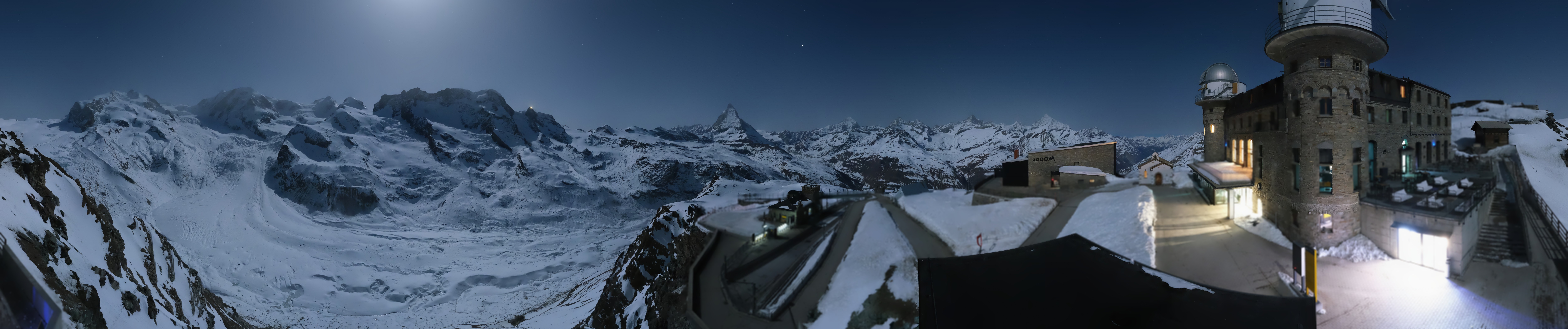 Archiv Foto Webcam Gornergrat Kulm Zermatt