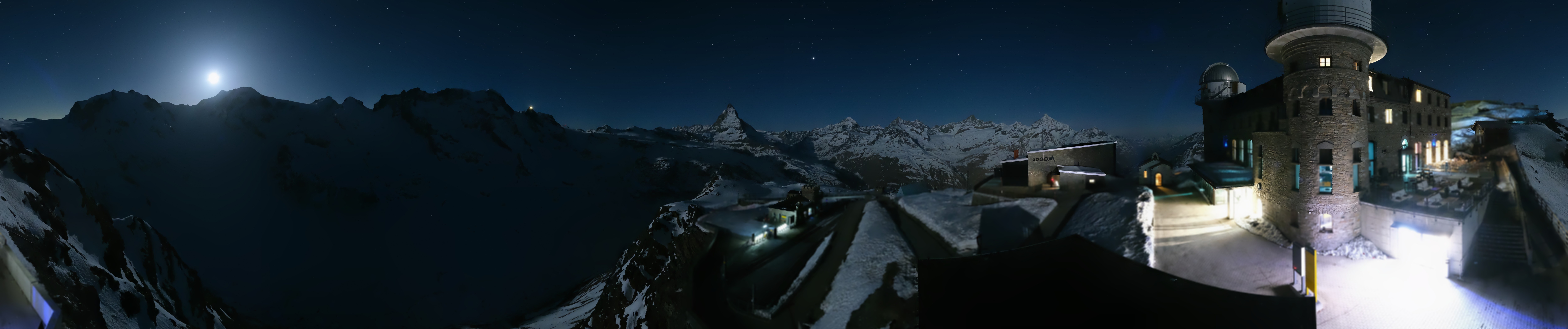 Archiv Foto Webcam Gornergrat Kulm Zermatt