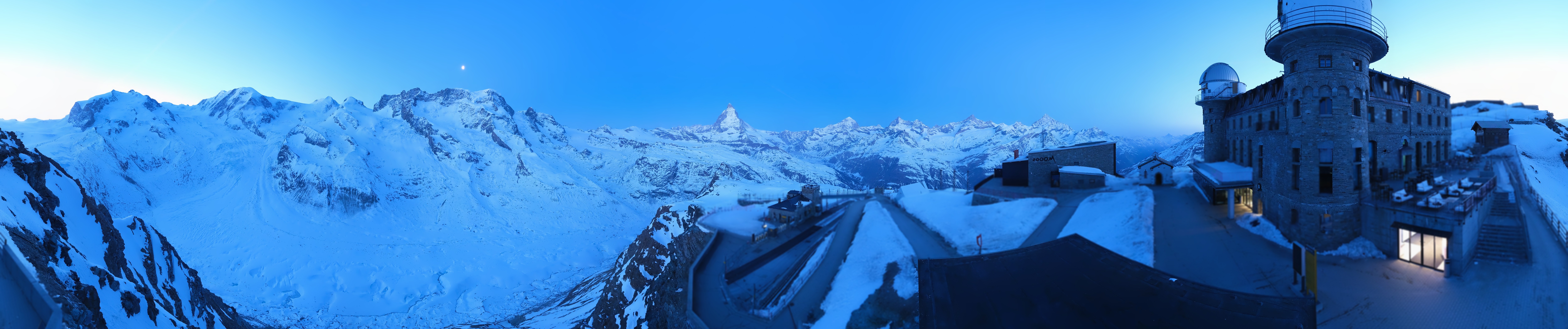 Archiv Foto Webcam Gornergrat Kulm Zermatt