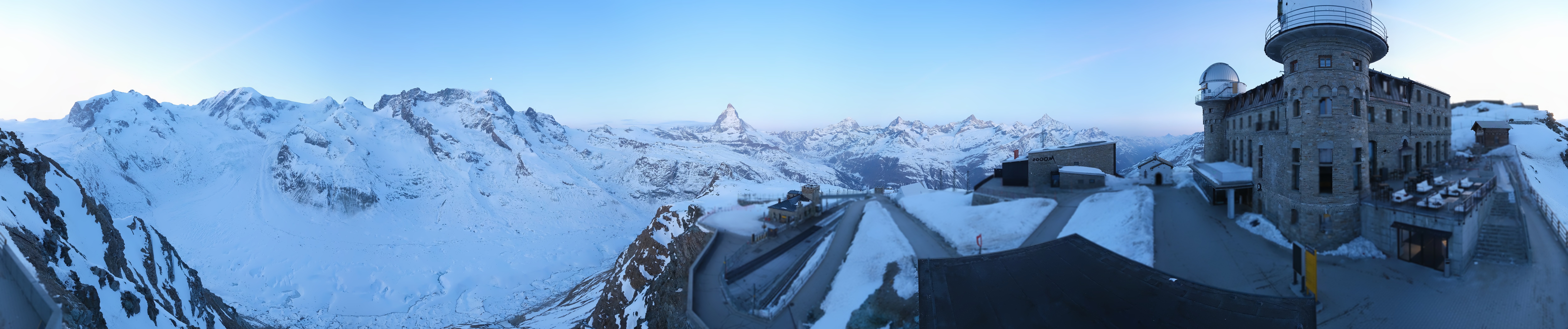 Archiv Foto Webcam Gornergrat Kulm Zermatt