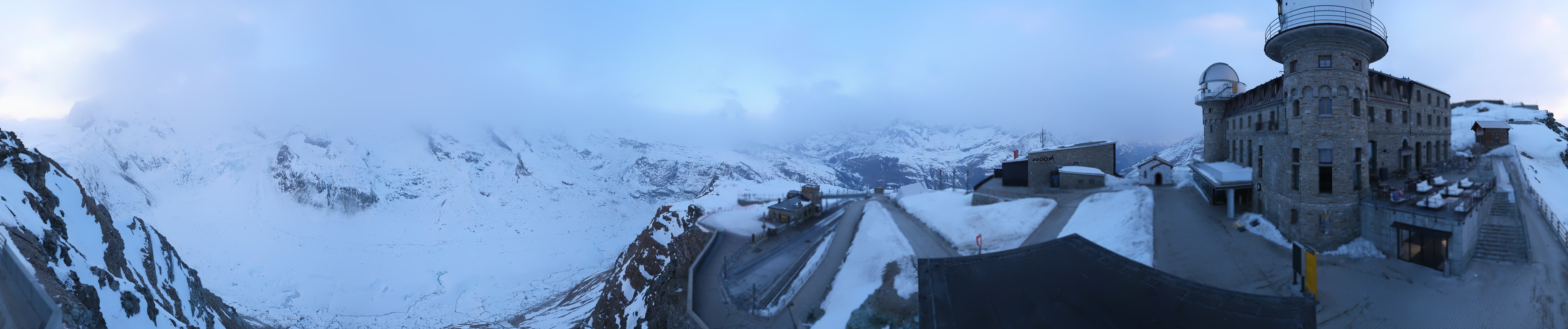 Archiv Foto Webcam Gornergrat Kulm Zermatt