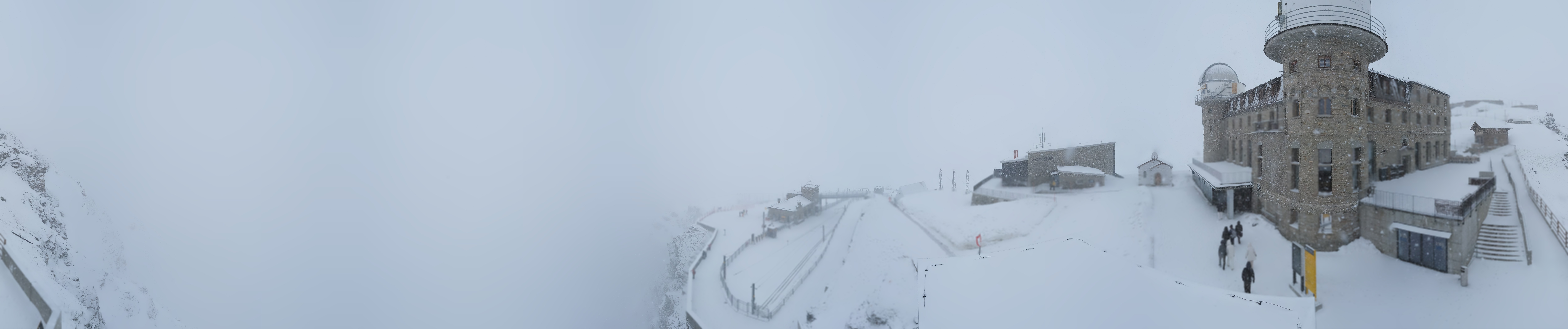 Archiv Foto Webcam Gornergrat Kulm Zermatt